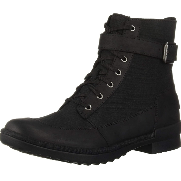 SOLD***UGG tulane black boot with sherpa linning - Picture 2 of 7